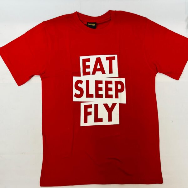 T Shirt   Eat Sleep Fly (S)