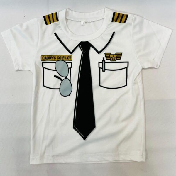 T Shirt Daddy's Co Pilot (1 2yrs)