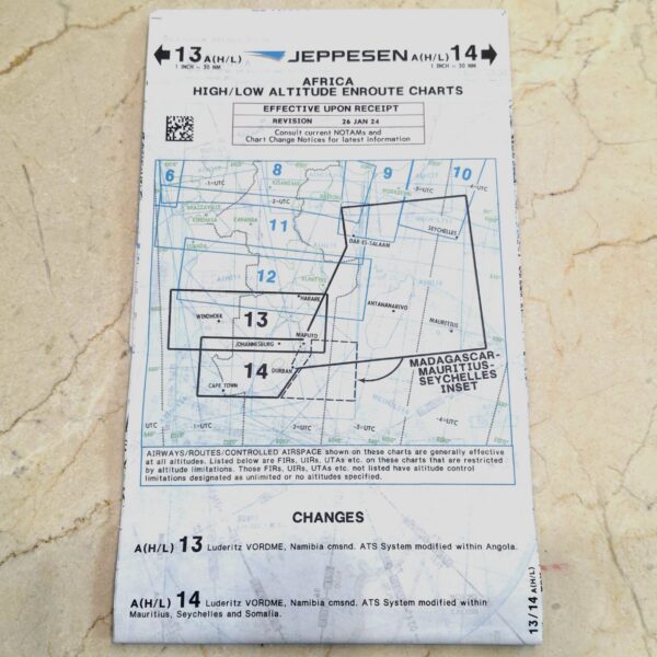 Jeppesen A(H/L) 13/14 Enroute Chart