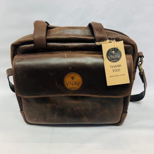 VNAV Tropos Flight Bag Diesel Brown