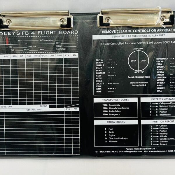 Pooleys FB 4 Kneeboard