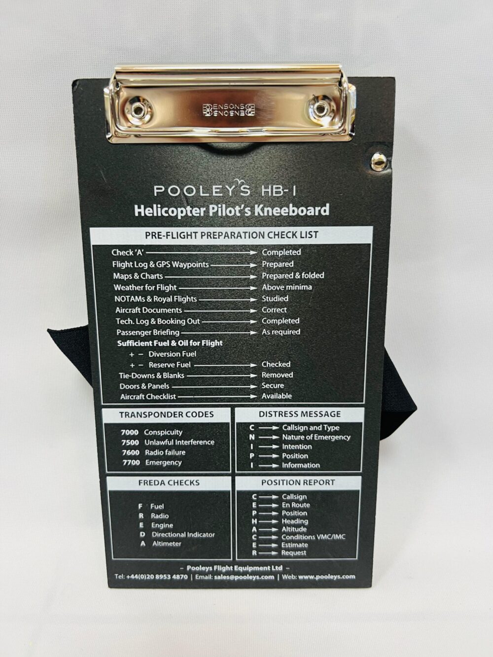 POOLEYS HELI KNEEBOARD (NCB100)