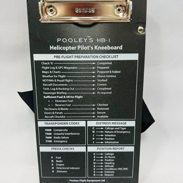 POOLEYS HELI KNEEBOARD (NCB100)