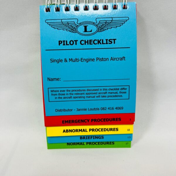 Checklist   Laminated *