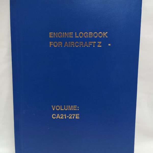 CA21 27 Engine Record Logbook