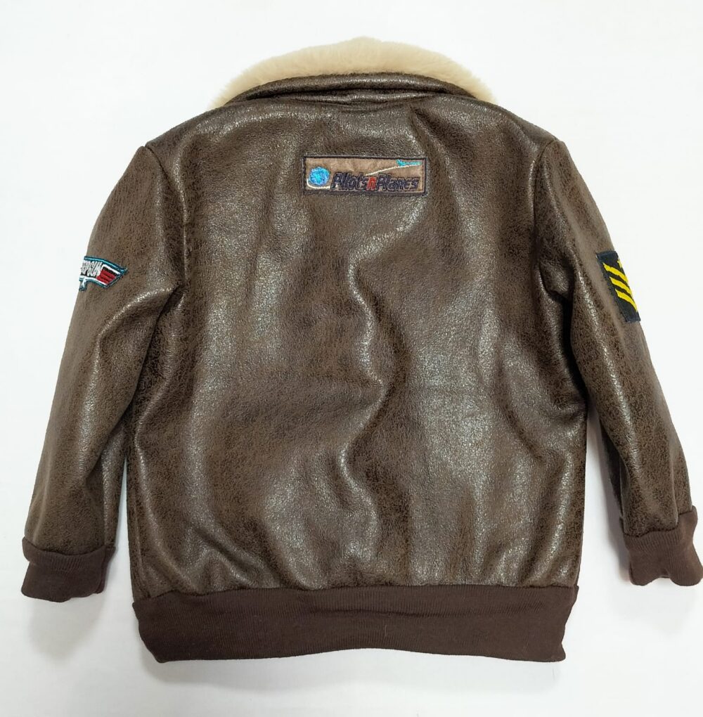 Buffalo Leather Jacket (6-7 yr) - Image 3