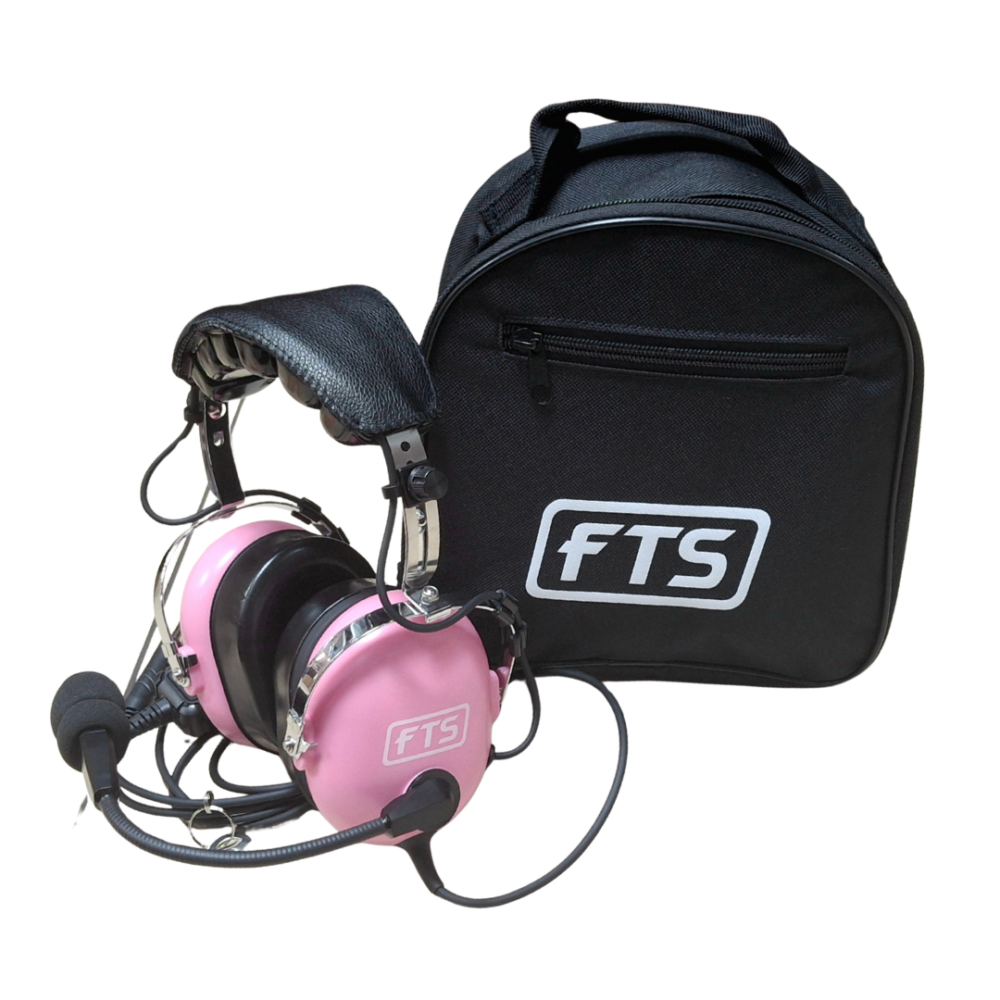 FTS Pink Headset including Bag - Image 2